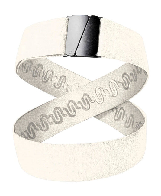 Unbelts Intrepid Belt ~ Ivory (Bone)