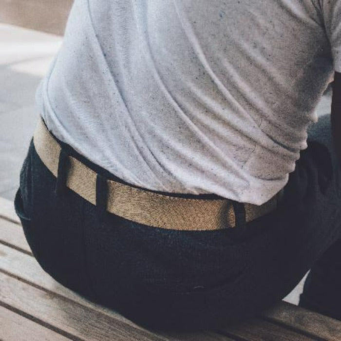 Unbelts Intrepid Belt ~ Olive Heather