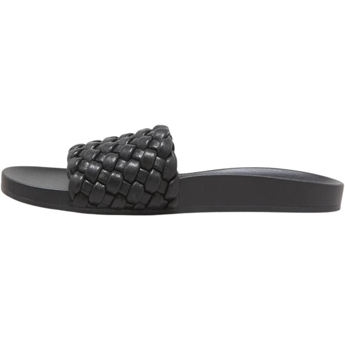 Universal Thread Women’s Polly Woven Slide Sandals Black