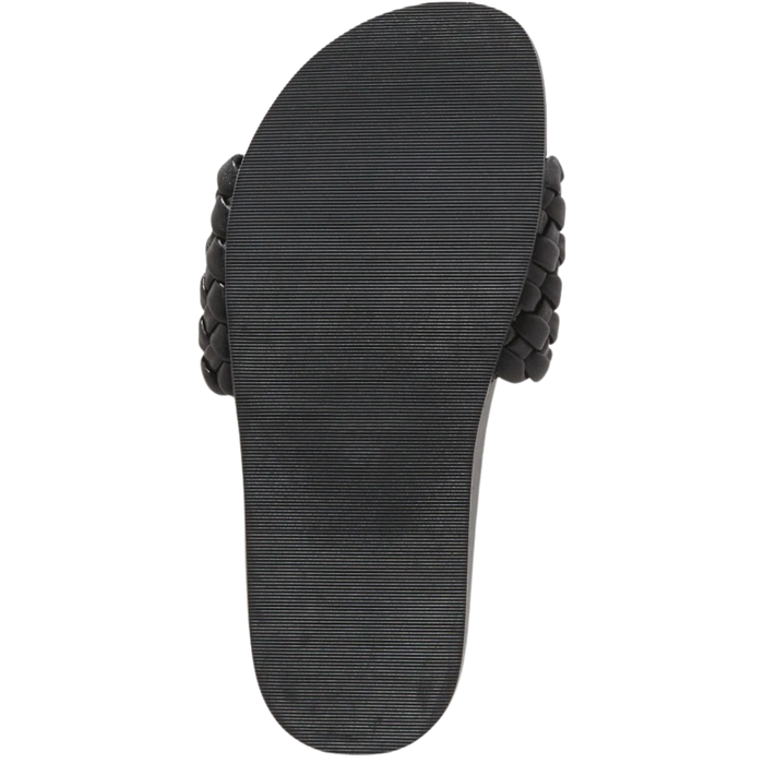 Universal Thread Women’s Polly Woven Slide Sandals Black