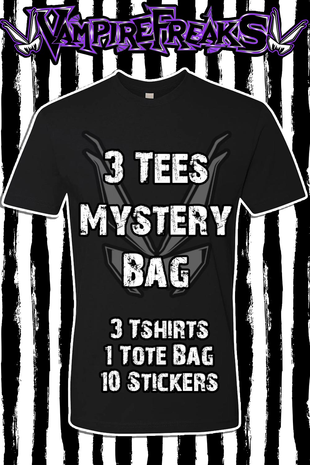 3 T-shirt Mystery Bag