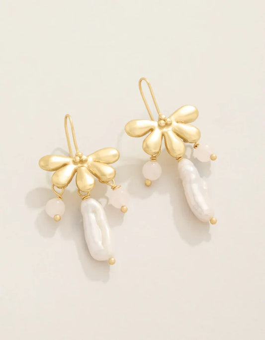 VILANO EARRINGS - PEARL