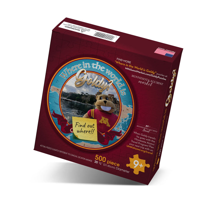 Where in the World is Goldy? 500 Pc Puzzle - 1st Edition