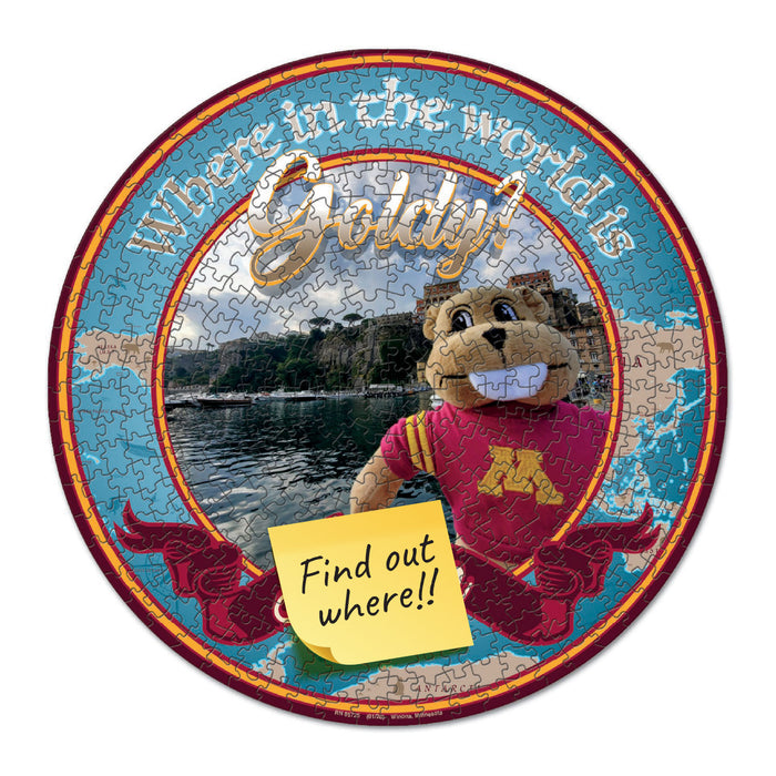 Where in the World is Goldy? 500 Pc Puzzle - 1st Edition