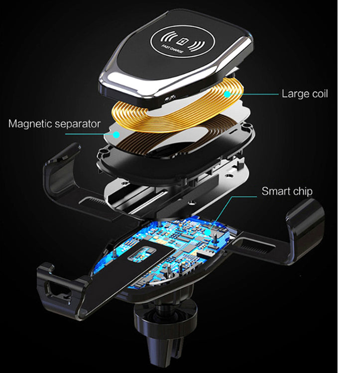 Wireless Car Phone Charger-TopOnlineBargains.Com