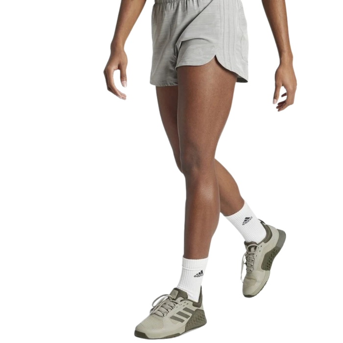 Adidas Women  Pacer Training 3-Stripes High-Rise Shorts – IS2177