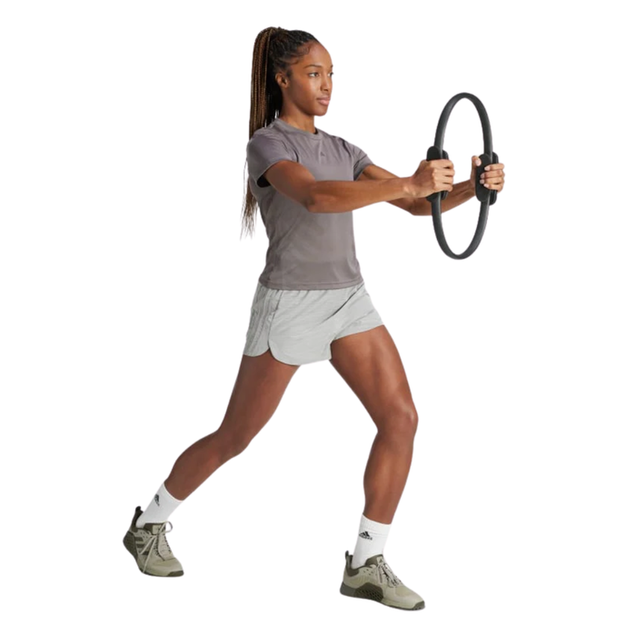 Adidas Women  Pacer Training 3-Stripes High-Rise Shorts – IS2177
