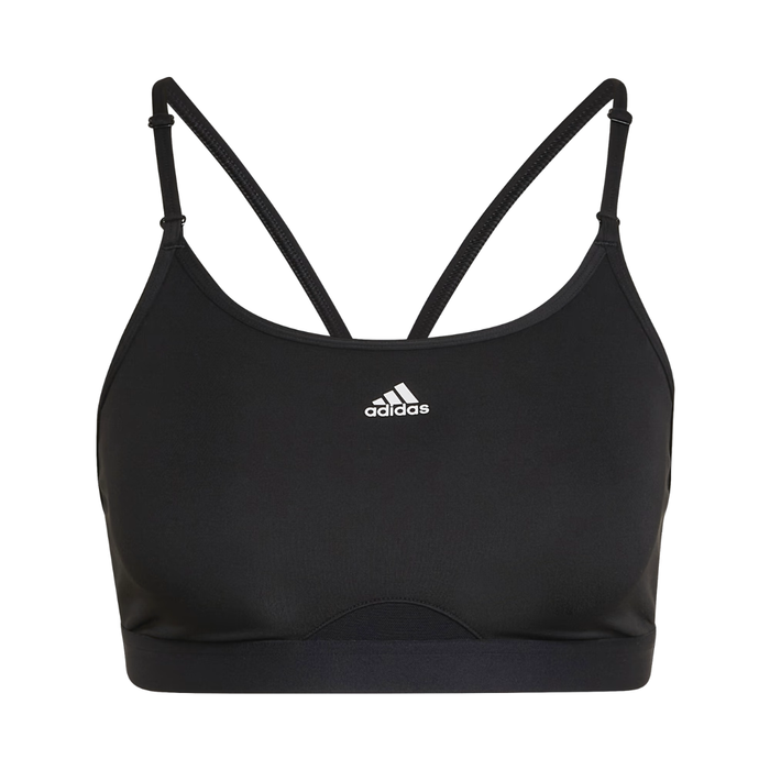 Adidas Women’s Aeroreact Training Light-Support Bra Black – HB9884