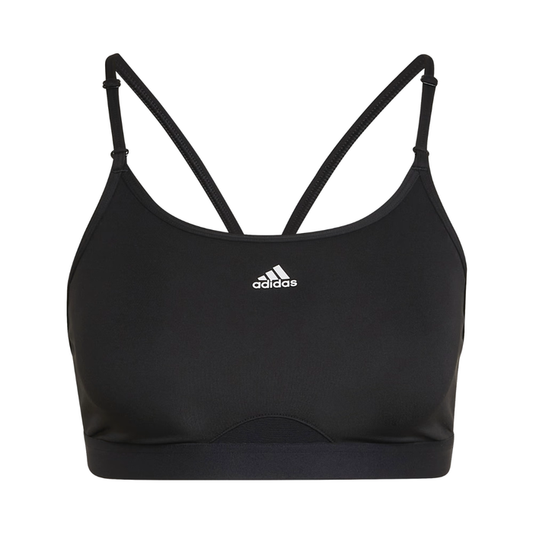 Adidas Women’s Aeroreact Training Light-Support Bra Black – HB9884