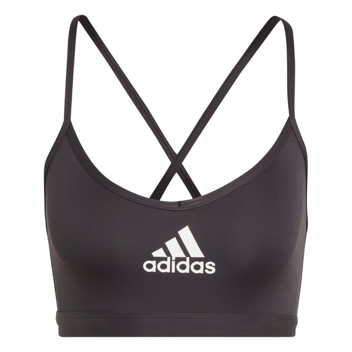 Adidas Women’s AeroReact Training Light-Support Bra Black – HT5017