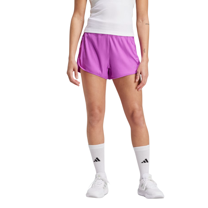 Adidas Women’s Pacer All Gym High-Rise Rib Shorts – IW8169
