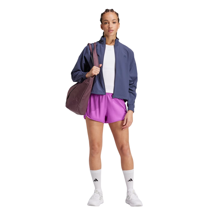 Adidas Women’s Pacer All Gym High-Rise Rib Shorts – IW8169