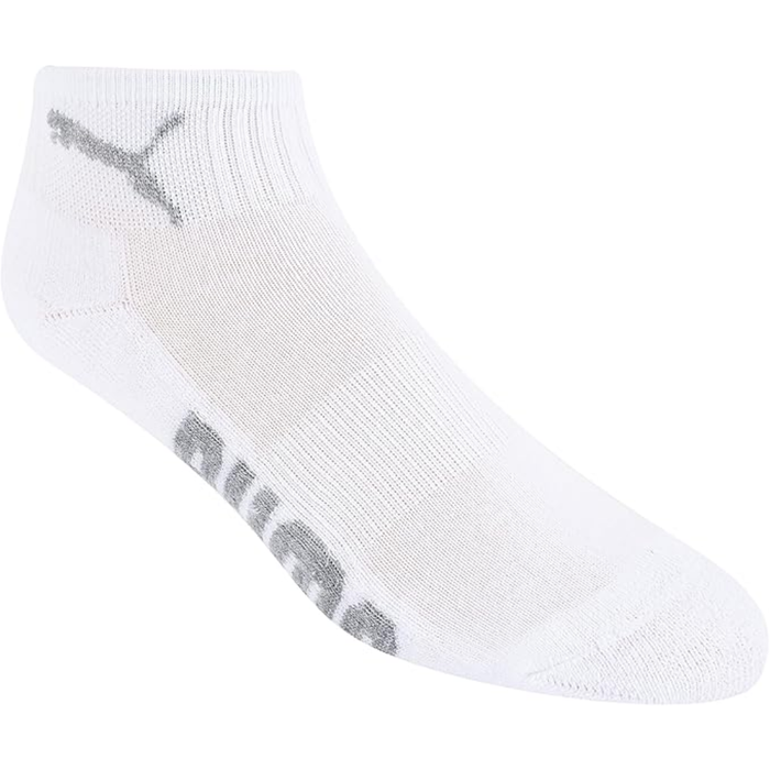 Puma Women’s Quarter Crew Socks – 6 Pack White (1603-87109-0424)