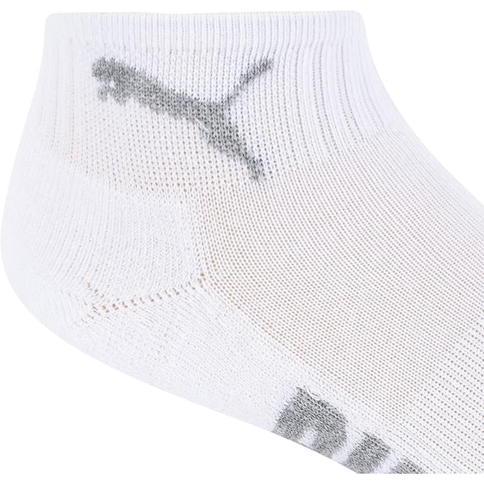 Puma Women’s Quarter Crew Socks – 6 Pack White (1603-87109-0424)