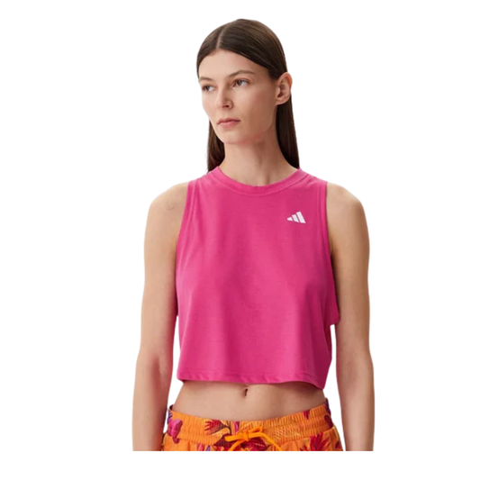 Adidas Women’s Train Essentials Boxy Workout T-Shirt Pink – JL7680