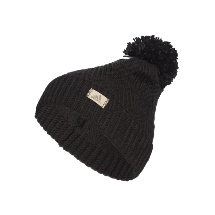 Adidas Women's Twilight Ballie Black Beanie - IQ5616