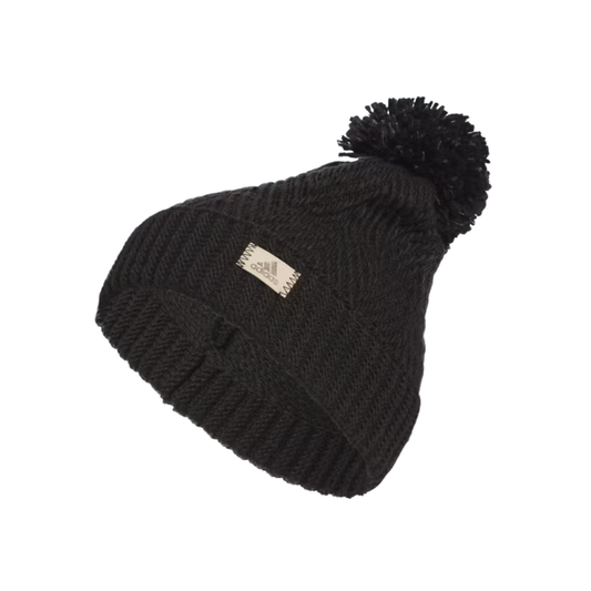 Adidas Women's Twilight Ballie Black Beanie - IQ5616